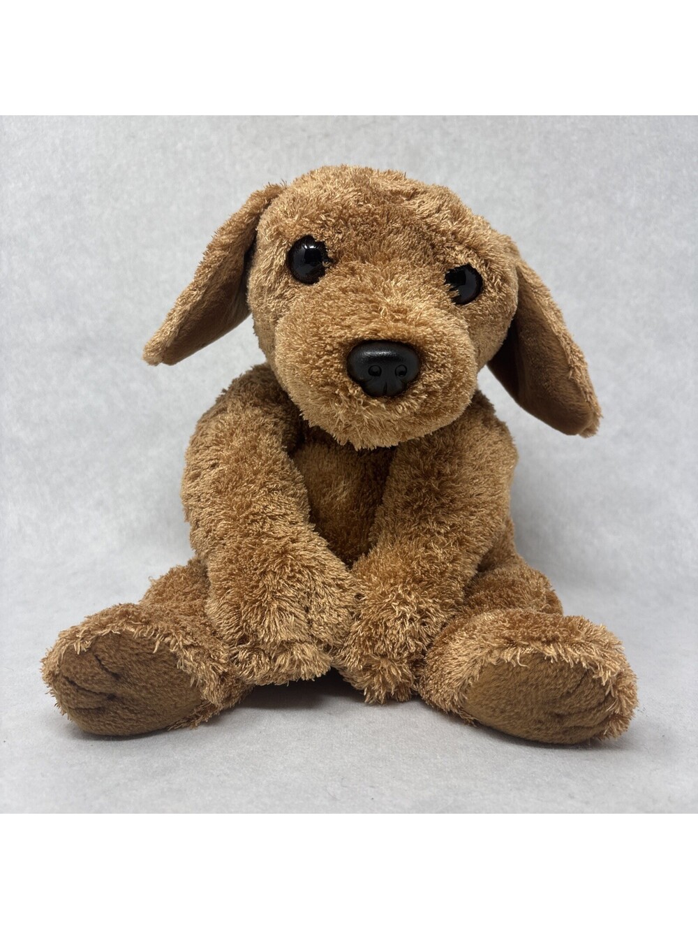 Ty Classic Plush Dog SCOOTER Floppy Brown Puppy 1999 NO Hang Tag Lab Retriever